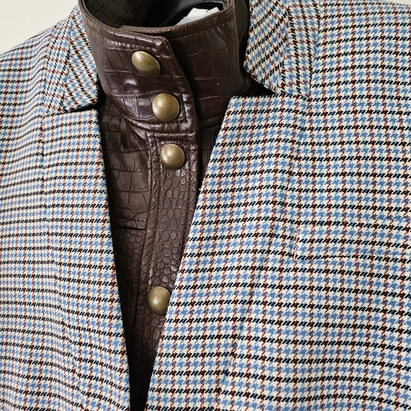 VERONICA BEARD Dickey JACKET Blue Plaid FARLEY - Picture 15 of 16